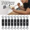10pcs Wall Switch Socket Cassette Repairer Adjustable Cassette Screws Support Rod with Wrench 86/118 Type Electrical Accessories