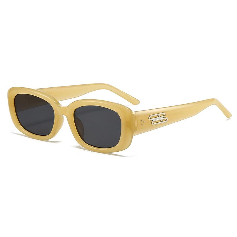New retro fashion personality versatile European and American sunglasses unisex high-end UV protection sunglasses
