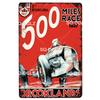 Racing Car Vintage Metal Signs Tin Sign Retro Garage Decor Plaque Metal Plaque Repair shop Wall Decorative Iron Plate