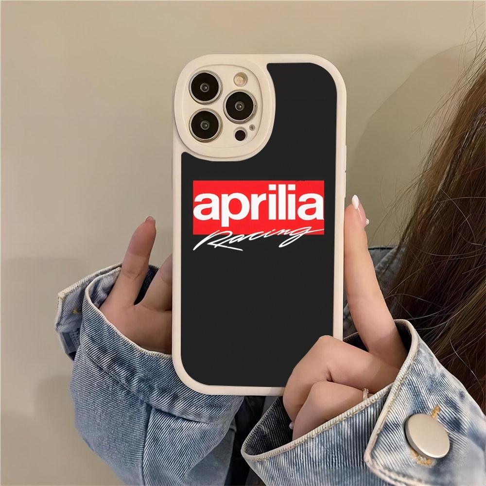 Aprilia Phone Case New 2025 Lambskin Silicone For Online Shopping IPhone 16 15 14 11 12 13 Pro Max Mini X XR XS 8 Plus Funda Coq
