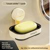 Wall Mount Soap Dispenser With Drip Tray For Bathroom Use
