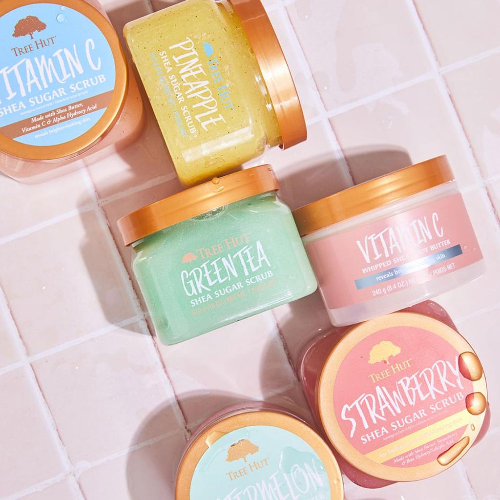 Shea Sugar Body Scrub 510g 2-Piece Set