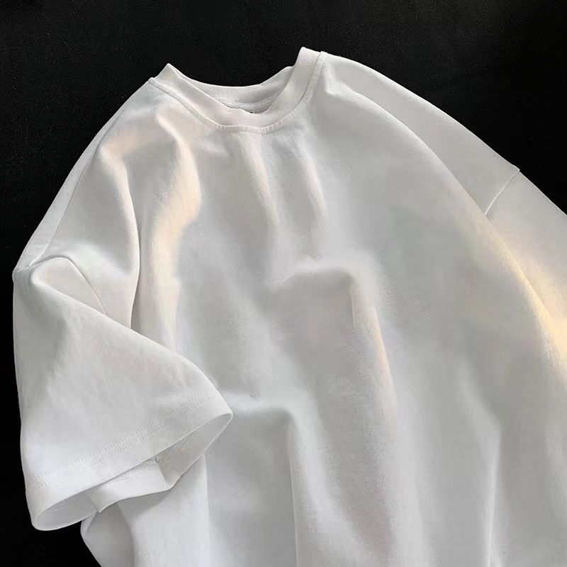 

Резка этикеток Хвост Заказ Складская распродажа Утечка Выбор ~ Футболка с коротким рукавом Модный бренд Мужская и женская Чистый хлопок Летнее платье Свободный топ для ношения Pure white short sleeve