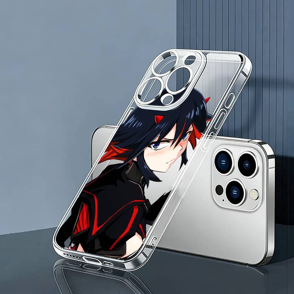 RedEyes Kill-LA Kill R-RyukoS Phone Case For iPhone 17 16 15 14 13 12 11 Mini Pro Max Plus Transparent Cover