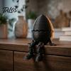 Unique Desktop Display 3D Printed Easter Egg Figurine, Articulated Humanoid Figure with Movable Joints, PLA Plastic Action Figures Shelf Sitter Statue