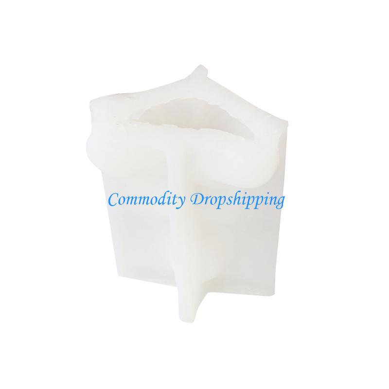 

Y5JC Statue Molds 3D Resin Silicone Moulds for DIY Gypsum Crafts Making Desktop Home Decorations