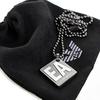 Emporio Armani Black and Gunmetal Necklace Pendant EGS2754060 [Used]