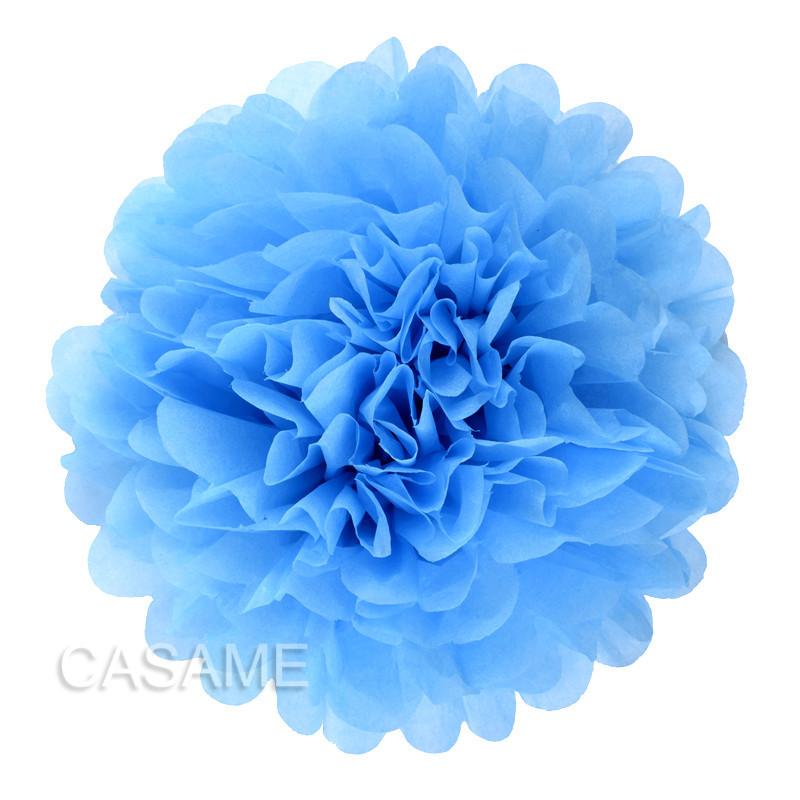10pcs 4 6 8 10 12 Inch Tissue Paper Pom Poms Wedding Party Paper Pompom Flower for Wedding Decoration Pompoms Birthday Baby KTY