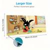 Bing Large Size Mouse Pad Large Gaming Table Cushion Non-slip Laptop Tablet Big Mousepad XXL Mat Mini PC Playmat With Lock edge