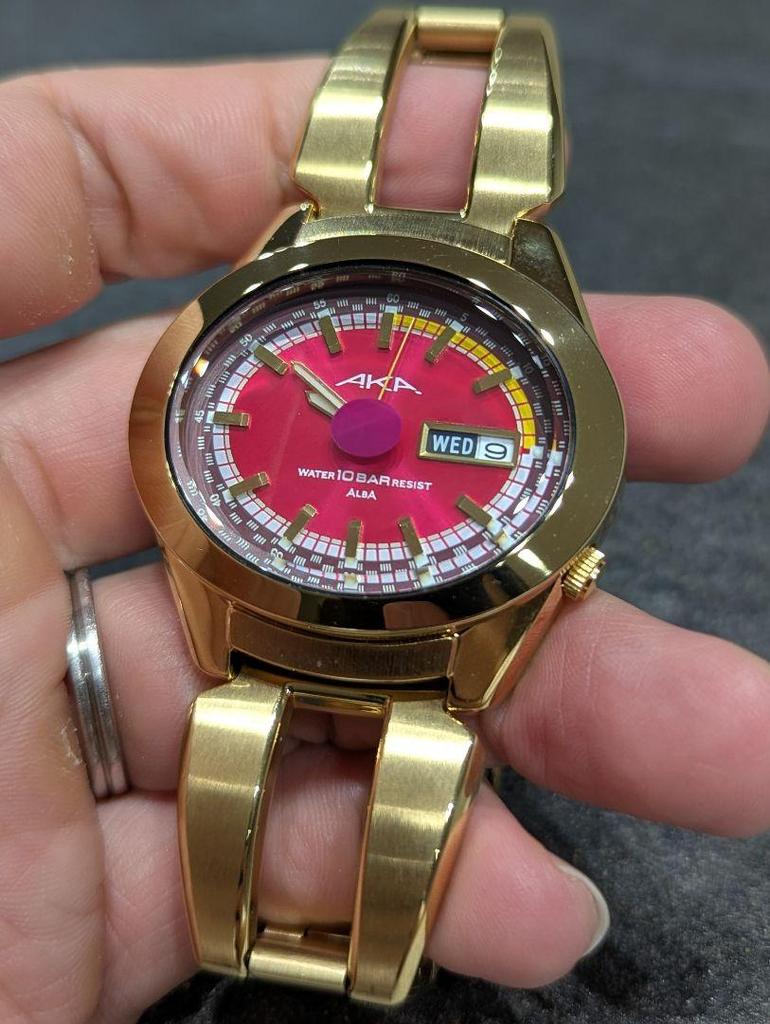 [USED] Battery replaced in this Seiko Alba AKA Alba gold watch.