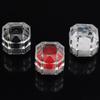 20 Pcs Sale Jewelry Packaging Box Ring Earring Cases Acrylic Transparent Wedding Packaging Woman Jewelry Box Cheap Wholesale