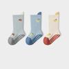 3 Paar Cartoon Kinderbodensocken mit Noppen Atmungsaktiv Rutschfest Kinderbodensocken Weiche Rutschfeste Socken Für Kinder