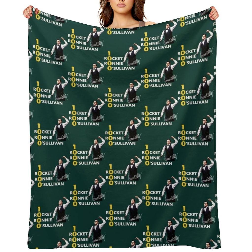 Rocket Ronnie O_Sullivan Throw Blanket Decorative Throw for babies Summer Beddings Decorative Beds Blankets