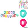 Set de Suministros para Fiesta de Cumpleaños con Temática de BTS con Decoraciones Vibrantes de Bangtan Boys
