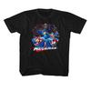 Mega Man Collage Black Toddler T-Shirt