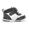 Moonstar Baby Shoes, High-Top, Sizes 13-18cm, 0.5cm Wide, for Boys and Girls, Black/White, 14.5cm, 2E
