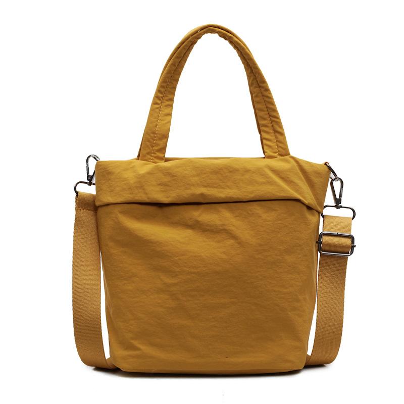 Wholesale New Japanese and Korean Simple Casual Solid Color Handheld Cloth Bag Women's Fashion Ins Wind Lightweight Versatile Messenger Bag