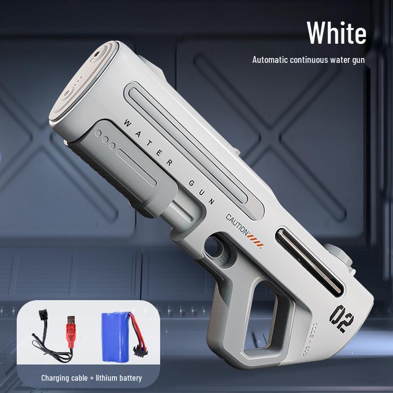 Pulse Electric High-Pressure Water Gun: Automatic Absorption & Strong Spray for Outdoor Fun