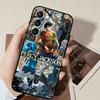 Percy Jackson Phone Case Black Ultra-thin Shockproof Case For Samsung S24/S25/S22/S30/Note20/Lite/Ultra/5G/Plus/FE