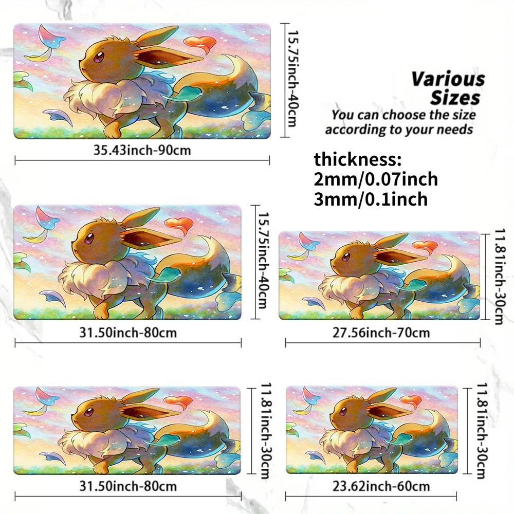 Night Forest Hammock Pokemon TCG Playmat NonSlip Desk Mat 30x80x0.2cm