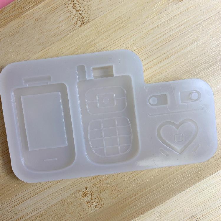 Resin Shaker Mold,Reusable Cute Silicone Quicksand Mould for DIY Crafts Making