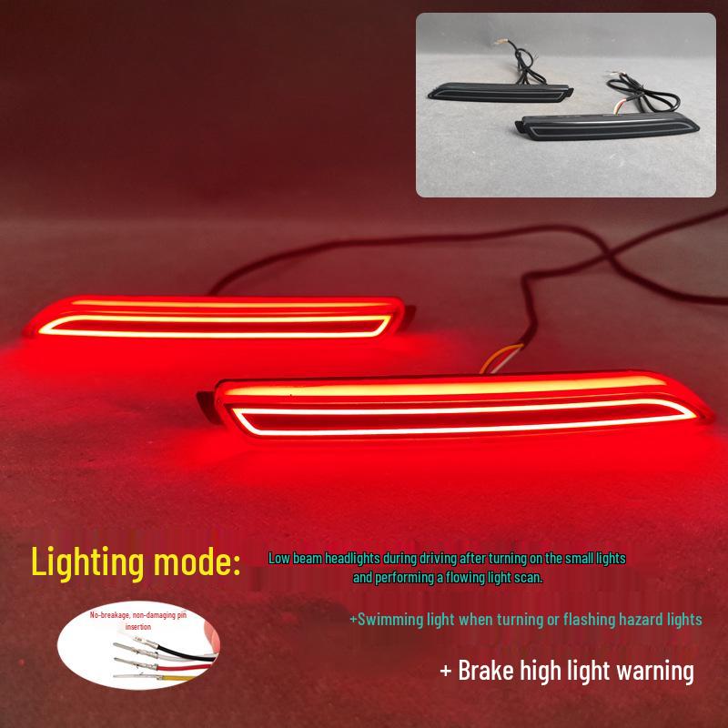

LED Rear Bumper Brake Light for 2019-2025 Toyota RAV4 (Overseas Model)
