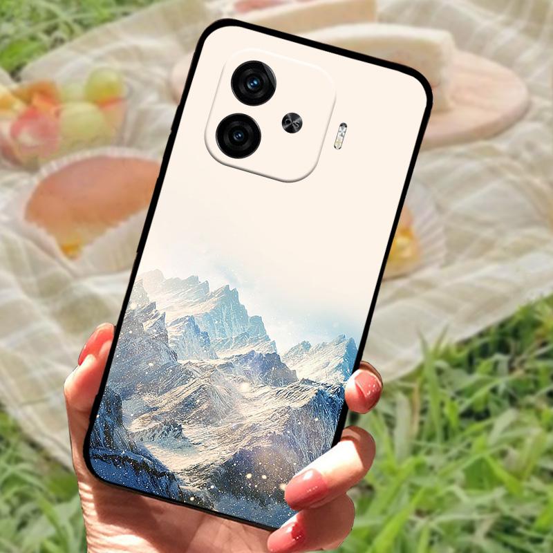 For VIVO iQOO Z9 Turbo 5G Case Luxury Fashion Beautiful Silicone Phone Back Cover For IQOO Z9 5G Cases Protective Shell Capas