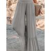 XL-5XL Women Trousers Casual Ladies Pants Casual Loose Pants Nipped Waist Trousers