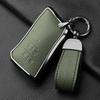 5 Button Metal and Leather Car Key Case Cover For Lexus LM350h LM500H  2024 Car Key Case Protect Fob
