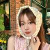 Comfortable to Wear Floral Hair Bandanas Breathable Hair Accessories Floral Printed Turban Light Weight Summer Spring