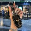 For BYD Equation Leopard 5 8 Titanium 3 7 Carbon Fiber Texture Zinc Alloy Car Key Case Car Keychain Shell Interior Accessories