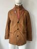 Men's Retro European-American Contrast Lapel Coat - Casual Spring/Autumn Fashion Jacket