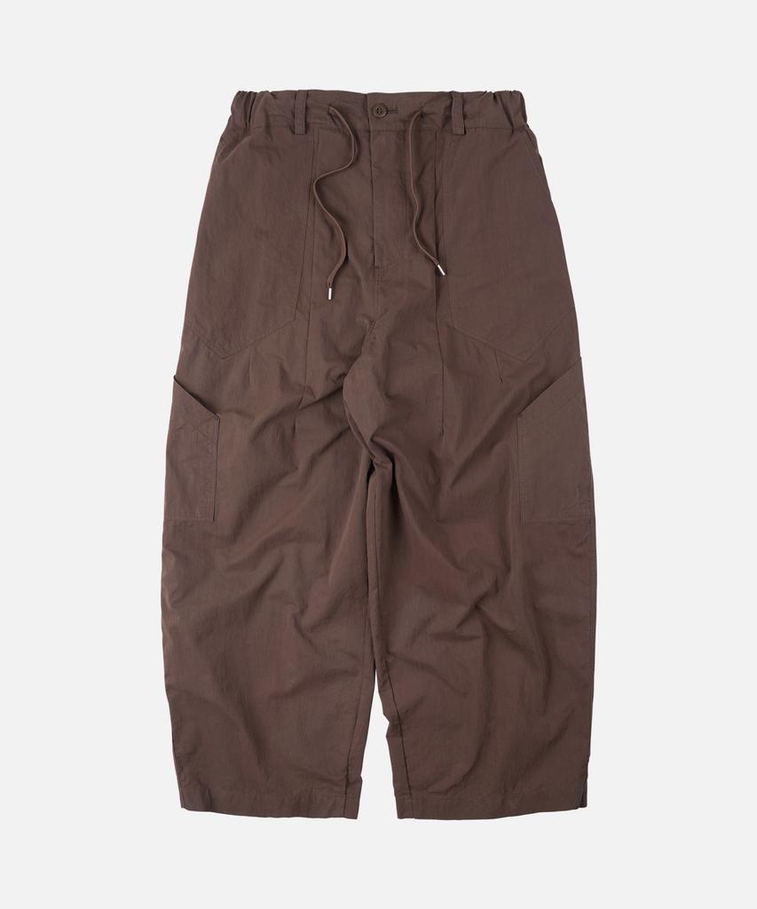 FRIZMWORKS Fold Fatigue Wide Pants _ Brown