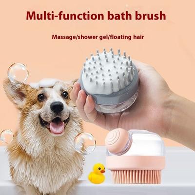 Haustier-Badebürste, Katzen-Badewerkzeug, spezielle Reinigungsartikel für Hunde, Waschbürste