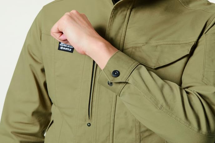 Burtle Jacket, Khaki, Size S, 681-23-S