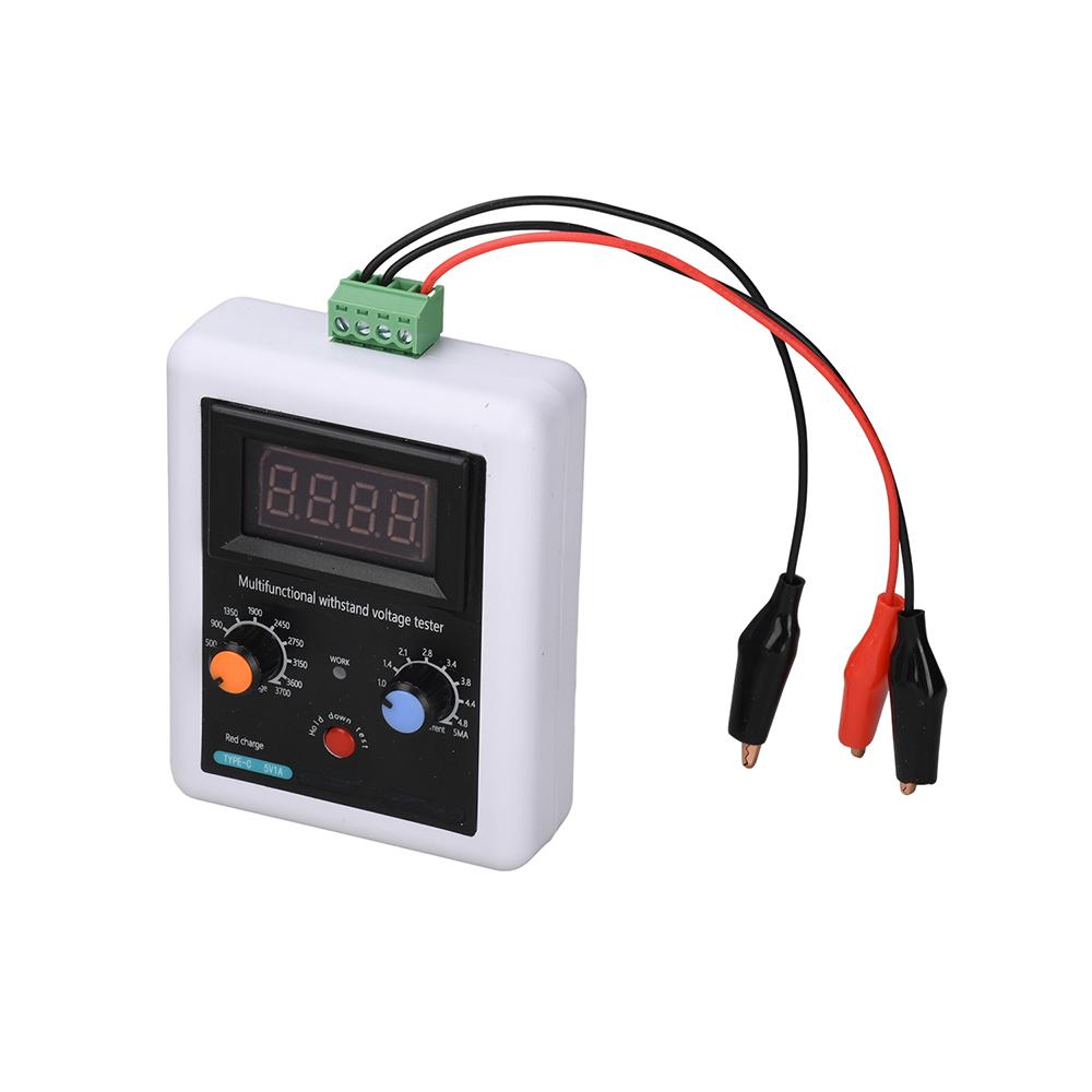 Transistor Tester 0-3700V Adjustable Voltage For IGBT MOS Diode With Type-C Charge Portable Multifunctional Component Tester