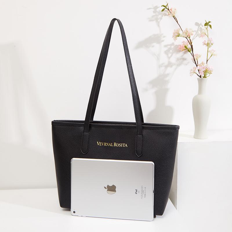 Geantă de cumpărături de damă de înaltă calitate, geantă de damă de umăr unic cu capacitate mare, geantă tote