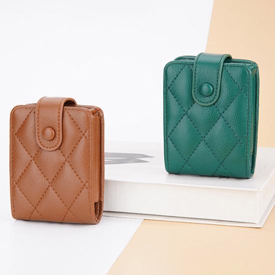 Women Lipstick Storage Bag with Mirror Faux Leather Solid Color Portable Mini Travel Women Makeup Lip Gloss Tint Stain Lacquer Organizer Case