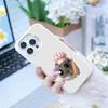 Big-eyed goofy Mouse Phone Case For iPhone 17,16,15,14,13,12,Pro MAX Black Matte Shockproof Cover