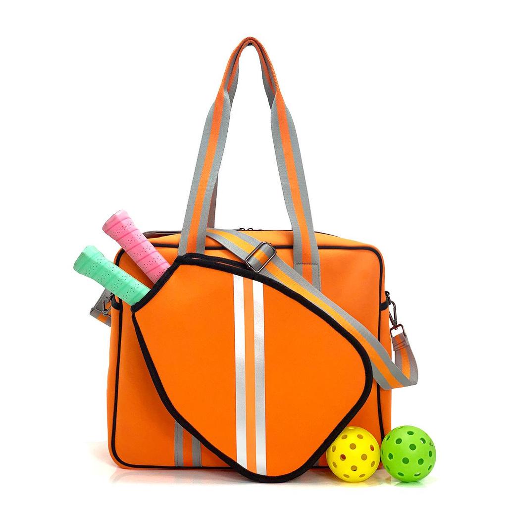 2025 Portable Sports Bag for Badminton, Tennis & Pickleball - Fits 2 Rackets, Handheld, Large-Capacity, Down Cotton