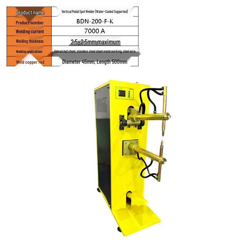 Stainless Steel & Galvanized Sheet Vertical Resistance Spot and Seam Welder