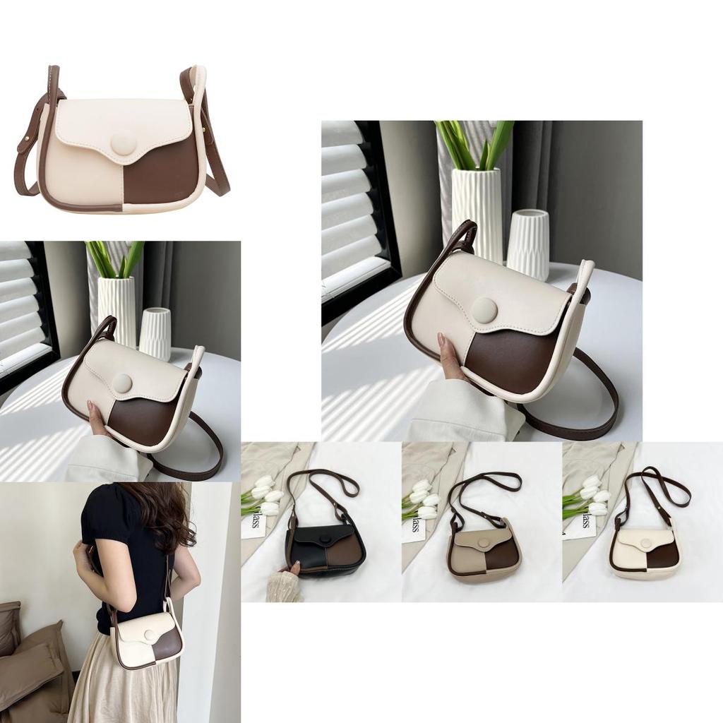 Summer Fashion Shoulder Bag New 2024 Trendy Square Shape With Stitching