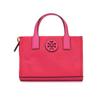 Tory Burch Ella Double T Logo Cutout Zipper Tote Bag Women tote bags Magenta 146437-694