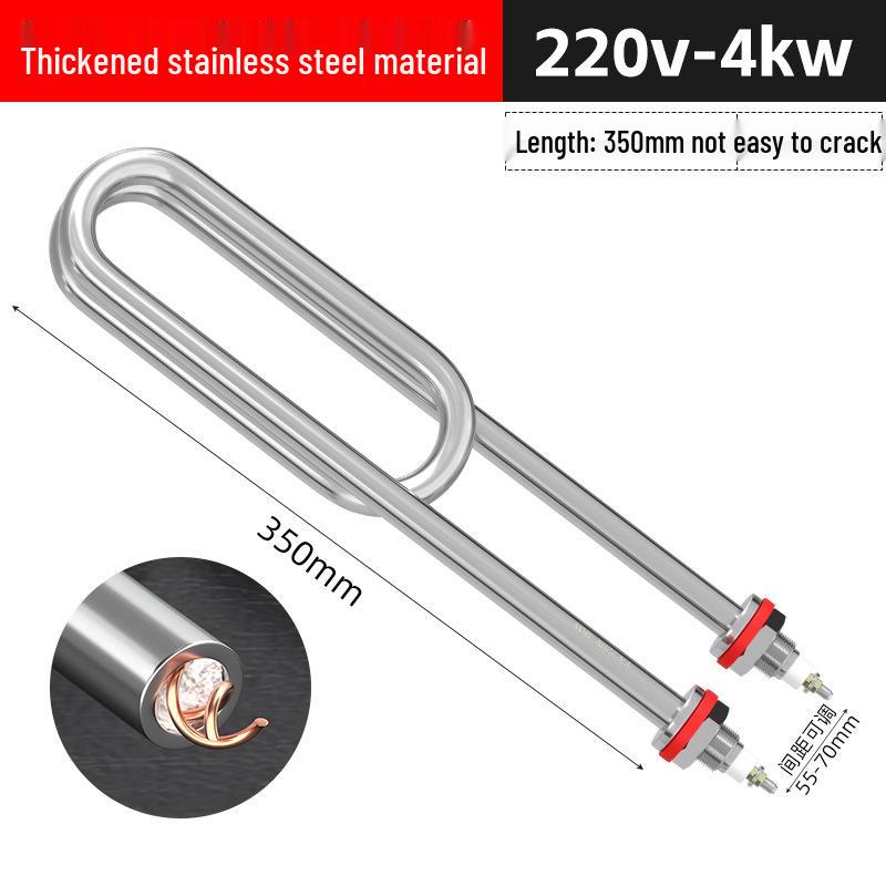 Electric Rice Steamer Heating Tubes: 380v & 220v, 2kw, 3kw, 4kw Heating Elements for Steaming Boxes