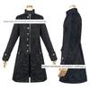 Sweet and Stylish European and American Men's Cosplay Clothing, Medieval Men's Coat, Jacket, Trench Coat, Mid-Length Retro Halloween Costume