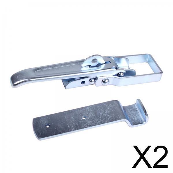 Premium Pull Latch Galvanized Steel Trailer Lock Bolt Bearing Safety Latch for Camper Flap Covers