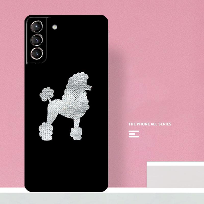 Poodle Dog Phone Case For Samsung Galaxy S25 Ultra S20 S21 S22 S23 S24 Plus S9 S10 S24 FE Cover Coque