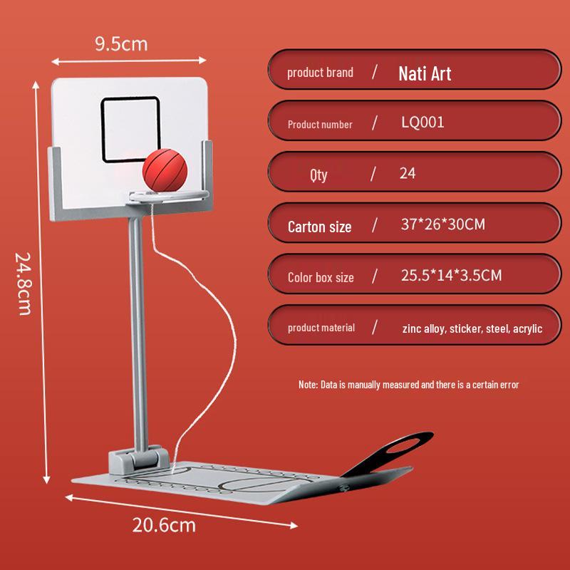 

Cross-Border Exclusive Folding Desktop Basketball Hoop Toy