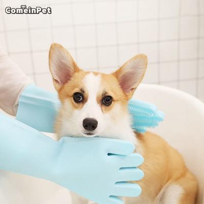 ComeInPet Luva de Banho e Massagem para Animais de Estimação, Shampoo coreano para animais de estimação