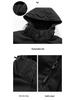 Unisex Silver Fox Fleece 3-in-1 Windbreaker, Detachable Two-Piece Velvet-Thickened Hiking Jacket for Couples